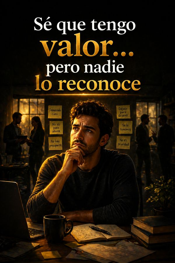 Sé que tengo valor, pero nadie lo reconoce
